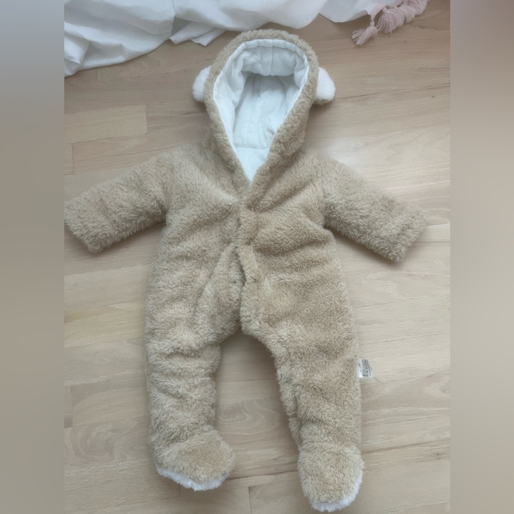 Plush Baby Winter Onesie Jumpsuit